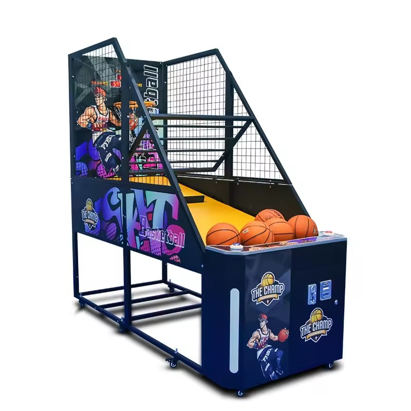 Hot Sale Indoor Coin Operated Game of Shooting Basketball Machine Adult Street Basketball Arcade Basketball Machine
