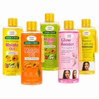 Huile de massage corporelle naturelle blanchissante OEM/ODM Molato avec mélange d'huiles biologiques de fruit de la tasse et de légumes, double dose