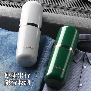 Puyone Travel Toothbrush Cup <b>Set</b> 400Ml Portable Sealed For Business Trip And Daily Use - Product Image 2