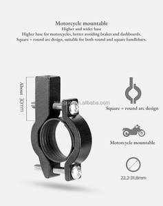 Soporte universal ajustable para manillar de motocicleta y bicicleta, venta al por mayor, soporte para teléfono para bicicleta a prueba de golpes, hecho de aleación duradera Cnc - Product Image 2