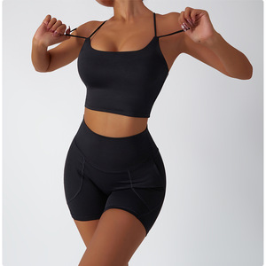 Ropa de Yoga Ecológica y Sostenible, Ropa Deportiva con Logotipo Personalizado, Tejido de Poliéster Reciclado, Conjunto de Yoga Deportivo - Product Image 5