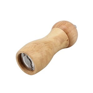 ชุดเครื่องบดเกลือและพริกไทยทำจากทองเหลืองและไม้โอ๊ค - Product Image 2
