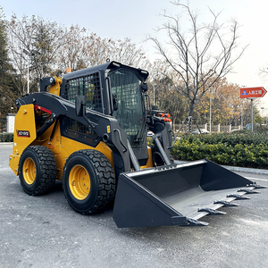 Cargadora de orugas 4x4 con pala frontal y cucharón para uso doméstico, agrícola y de jardín, con certificación CE EPA Euro5 y Argue - Product Image 6