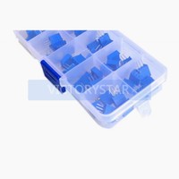 10 types of component package 3296W potentiometer adjustable resistor 100 ohms 100K 5 each3296W Adjustable Resistance Pack 10 ty