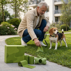 Bolsas para excremento de perro impresas personalizadas en rollos para tiendas de mascotas, marcas, importadores y distribuidores mayoristas - Product Image 5