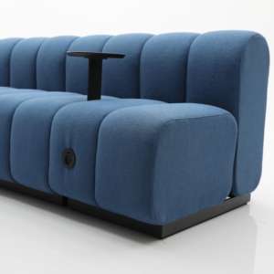 JINYU Hochwertige Kommerzielle Möbel Empfangs-Lounge Komfortable Kombination Büro-Stoffsofa - Product Image 4