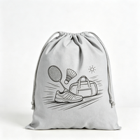 Sac de sport promotionnel en toile à cordon avec logo personnalisé, motif dessin animé écologique, petit format, prix usine, cadeau sportif pour enfants