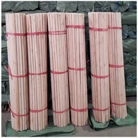 Meilleur balai de nettoyage balai en bois bâton de vadrouille manche en bois de couleur naturelle pour vadrouille