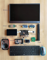 VisionFive JH7110 Processeur SBC StarFive 2 avec GPU 3D intégré Linux Ordinateur à carte unique basé sur le RISC-V pour le développement