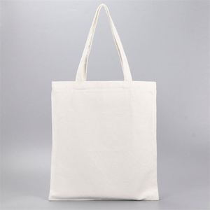Custom 100% Organic Eco Friendly Recycle Cotton Canvas Tote Shopping <b>Bag</b> With Your Logo - Product Image 2