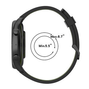 Yida-correas duales de silicona para reloj amazfit GTR3 PRO <span class=keywords><strong>GTR2</strong></span>, 22mm, compatibles con modelos Huawei, Garmin, Samusng y Xiaomi - Product Image 6