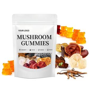 Gummies aux champignons OEM/ODM : Complément alimentaire nootropique pour <span class=keywords><strong>le</strong></span> cerveau, pour les végétaliens, avec <span class=keywords><strong>Lion</strong></span>'s Mane, Reishi, Chaga - Product Image 3