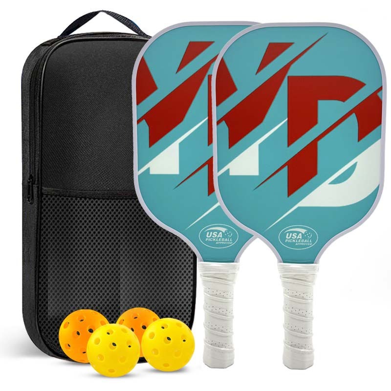 Professional Entry Level 13MM Fiberglass Pickleball Cricket for Men's Women's Training & Games Optimal for Peak Ball Rack