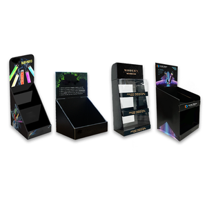 Bán buôn tùy chỉnh cửa hàng các tông sàn giấy hiển thị kệ có thể gập lại Pop carton giá sản phẩm các tông hiển thị đứng - Product Image 4