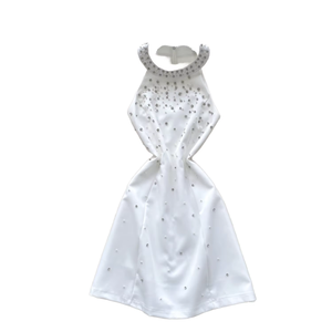 knee length dresses for ladies PO MIU MIU DRESS – Belinda International main image 1