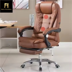 Moderner ergonomischer drehbarer PC-Stuhl Hochwertiger verstellbarer Kopfstützen lift <span class=keywords><strong>massage</strong></span> aus Leder für Konferenz computer - Product Image 6