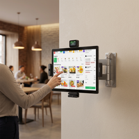 Écran publicitaire numérique LCD Android 24 pouces 1080P à fixation murale, lecteur d'affiches pour la publicité, idéal pour les entreprises, les centres commerciaux et la vente au détail