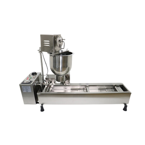 Yunqingtech Machine à beignets commerciale entièrement automatique à une rangée 110V 220V pour la fabrication de beignets ronds - Product Image 1