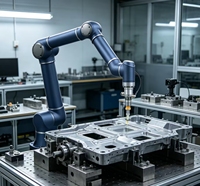 Lengan Robot Cobot 6-Axis Kolaboratif dengan Gripper Kamera dan Komponen Inti