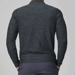 XW-ECX1173-1 <span class=keywords><strong>Ropa</strong></span> Deportiva para Gimnasio, Camiseta Transpirable, <span class=keywords><strong>Ropa</strong></span> Deportiva Cortavientos, Logotipo Personalizado, Cierre de Cremallera, <span class=keywords><strong>Ropa</strong></span> Deportiva Cómoda para Hombre - Product Image 4