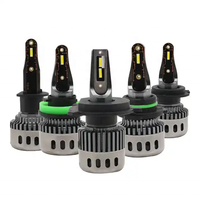F10 1860 Csp H7 H4 H11 9005 9006 48W Systèmes d'éclairage automatique 12000 Lumen Phare de voiture Led Ampoule frontale