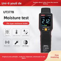 Humidimètre à sonde Uni-Trend UT377B pour bois, papier et matériaux de construction, fabriqué à Guangdong