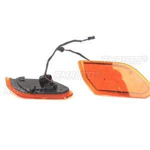 Para Jeep Wrangler JL 2018-2020, Luz de Señal de Giro para el Borde del Guardabarros, Carcasa Transparente Negra Ahumada, Modificación - Product Image 3