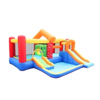 Nouveau design de château gonflable avec toboggan, château gonflable pour enfants pour fête en plein air, maison de rebond pour enfants avec toboggan