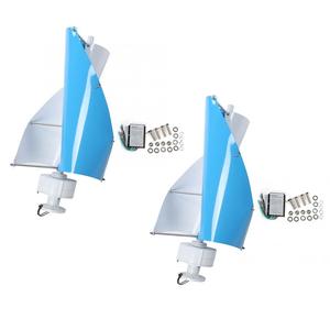 La petite <span class=keywords><strong>éolien</strong></span>ne hélicoïdale de 100W sur l'<span class=keywords><strong>axe</strong></span> <span class=keywords><strong>vertical</strong></span> est appliquée en hybride <span class=keywords><strong>éolien</strong></span>-solaire avec démarrage en douceur - Product Image 6