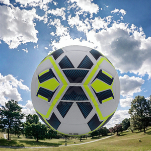 MOZURU Vente en gros de ballons de football de futsal écologiques en PVC pour jeunes, logo personnalisé cousu, taille 5 - Product Image 6