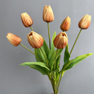 BF-TP03 Hot Selling High Quality PU Real Touch <strong>Tulips</strong> Artificial <strong>Tulip</strong> Bud Flowers for Home <strong>Table</strong> Centerpiece Wedding Decoration - Product Image 6