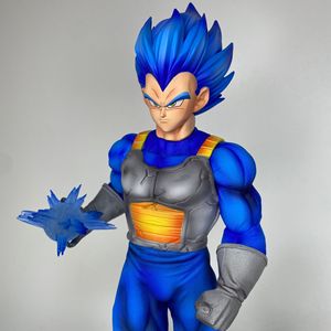 Figurines de collection Dragon Ball <span class=keywords><strong>Super</strong></span> <span class=keywords><strong>Saiyan</strong></span> <span class=keywords><strong>Vegeta</strong></span>, têtes interchangeables, décorations de bureau, jouet de haute qualité - Product Image 1