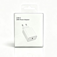 Chargeur USB-C 20W, bloc chargeur mural PD à charge rapide, adaptateur secteur avec prise Type-C pour téléphones 17 16 15 14 13 Pro Max