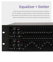 Sistema de Sonido para DJ GAX-2231, Equipo de DJ 2231, Ecualizador Gráfico de 31 Bandas de Doble Canal, Ecualizador de Audio 2231