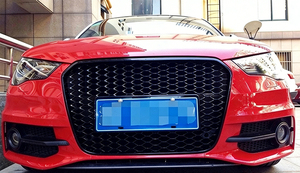 Grille de pare-chocs avant style RS1 calandre pour <span class=keywords><strong>Audi</strong></span> <span class=keywords><strong>A1</strong></span> RS1 calandre 2011 2012 2015 - Product Image 5