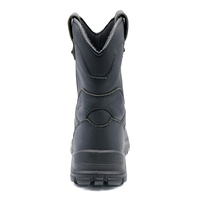 Chaussures de sécurité MAXITOUGH en cuir gaufré imperméables, tactiques, montantes, résistantes aux perforations, pour le travail industriel et la soudure
