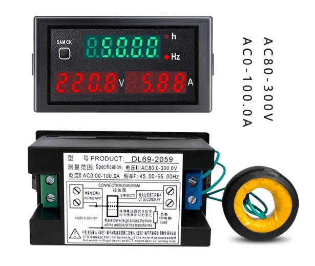 AC80-300V ~0-100.0A