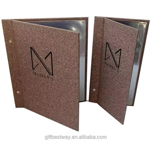 Nhà máy con dấu Hộp Thư bord chữ in cuốn sách menu cho móng tay Salon - Product Image 1