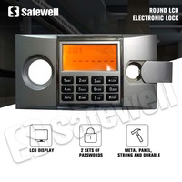 SWFSL-03 Kotak Deposit Aman Digital Kualitas Terbaik Baja Dinding Kotak Brankas Tahan Api Mini dengan Kunci Elektronik
