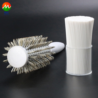 La meilleure brosse à cheveux en nylon 66 à poils synthétiques, résistante aux hautes températures, personnalisable, fabriquée directement par le fabricant, la plus vendue en Asie.