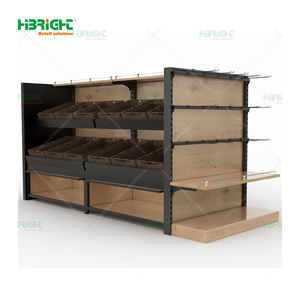 Nuovo Design Highbright Scaffale Metallico Autoportante a 4 Ripiani per Supermercati e Negozi al Dettaglio - Product Image 5