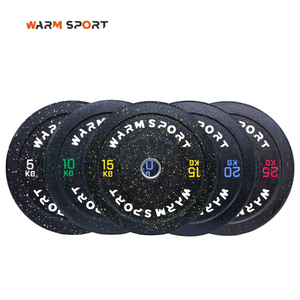 5 - 25 KG 10 - 45 LB High Temp Barbell Rubber <strong>Bumper</strong> Plates Durable <strong>Weight</strong> Plates for Intense Training Gym Use - Product Image 6