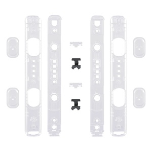 Coque de remplacement transparente avec poignée personnalisée et boutons pour sangle de poignet Nintendo Switch Joy-Con - Product Image 5