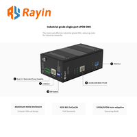 Rayin Mini ONU 1 Port PON Gigabit Kelas Industri 5G POE MDU CCTV ONU