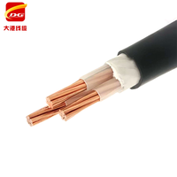 3-, 4-, 5-adriges 16mm 25mm 35mm 50mm 70mm 120mm 150mm Kupferkern XLPE PVC Unterirdisches Armiertes Stromkabel YJV YJV2