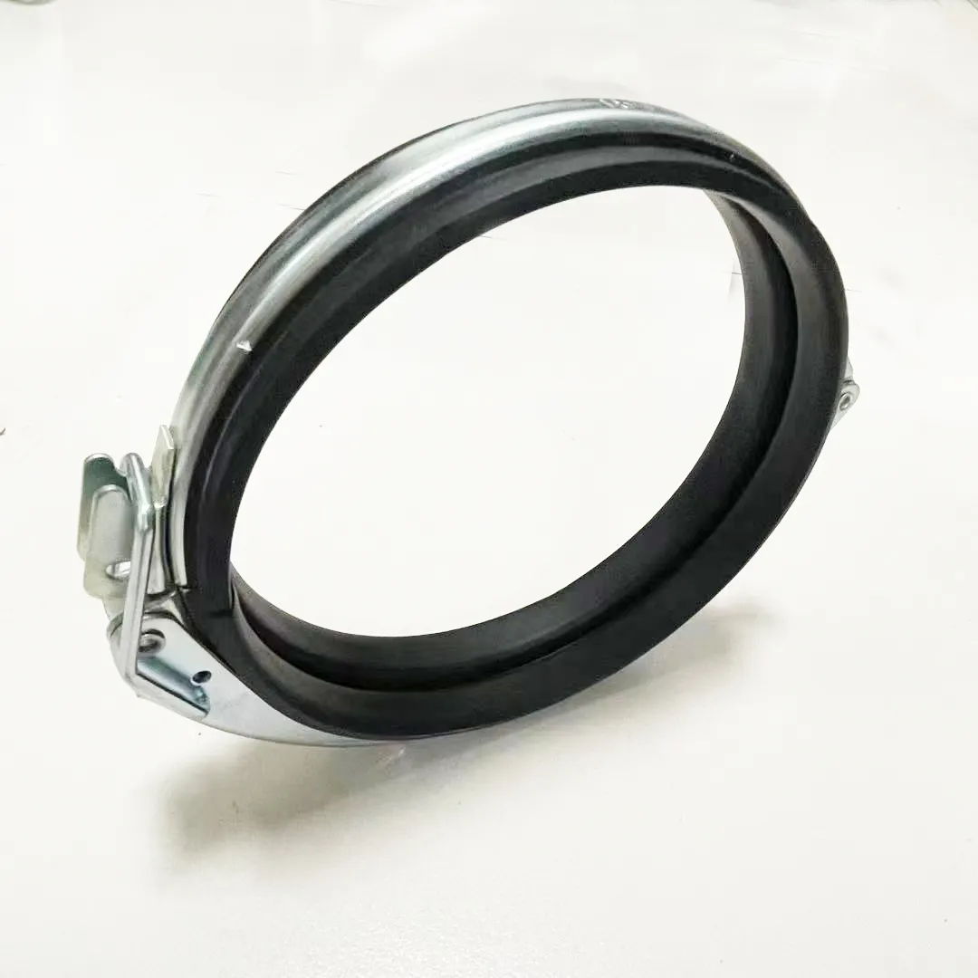 Hot sale snap clamp ring quick fit clamp for 1mm flanged ducting in powder / chip / fume extraction system
