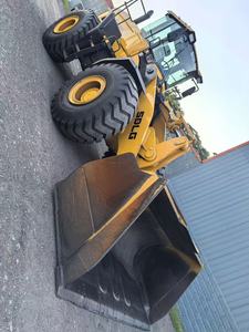 Yellow Wheel Loader Front End Loader Heavy Duty Material Handling <b>Machine</b> for <b>Construction</b> Yard and Mining Site - Product Image 3