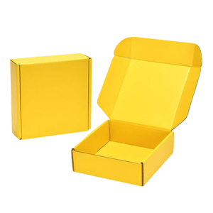 Caja de Envío Cuadrada de Cartón Corrugado PackGift, Cajas de Cartón para Envíos, Estampado, Materiales Reciclados, Almacenamiento de Calcetines, Laminación Mate, Grabado en Relieve - Product Image 6