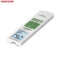 Control Remoto Universal para Aire Acondicionado con Bloqueo de Temperatura K-3688E, Código Fijo, Función Automática, 16 Botones y Temporizador
