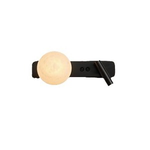 Huiju Lighting Marble <b>Wall</b> Lamp Copper Body Led Neutral <b>Light</b> <b>Bedside</b> Rotatable Ambient <b>Light</b> For Living Room - Product Image 5